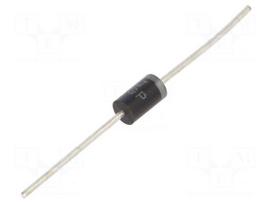 Diode: rectifying | THT | 1.6kV | 3A | Ifsm: 100A | DO201AD | reel,tape