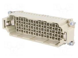 Connector: HDC | contact insert | male | 10A | 250V | Han® DD | PIN: 108