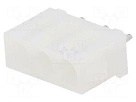 Connector: wire-board | socket | male | PIN: 3 | MLX | straight | THT | 1x3