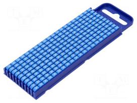 Markers | Marking: N | 2.8÷3.8mm | polyamide | blue | -40÷85°C | push-in