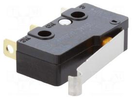 Microswitch SNAP ACTION | 5A/125VAC | SPDT | ON-(ON) | Pos: 2 | SS | IP40