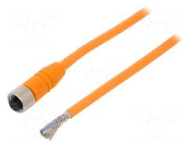 Cable: for sensors/automation | PIN: 5 | M12 female | straight | 5m