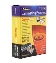 Laminavimo plėvelės Fellowes, A7, 125mkr, blizgios, 100 vnt..