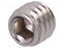 Screw | M6x5 | 1 | Head: without head | hex key | HEX 3mm | DIN 913