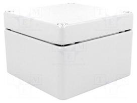 Enclosure: multipurpose | X: 120mm | Y: 122mm | Z: 81mm | ALUEIN-RJ | grey