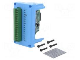 Automation module: analog/digital I/O | -25÷70°C | IN: 4 | OUT: 4