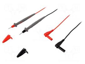 Test lead: kit | probe tip,banana plug 4mm | Urated: 1kV | Inom: 10A