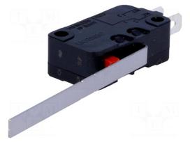 Microswitch SNAP ACTION | 16A/250VAC | 10A/30VDC | with lever | SPDT