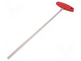 Wrench: hex key | HEX 8mm | Overall len: 182mm | Kind of handle: T