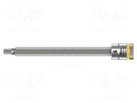 Socket: hex key-bit | Hex Plus | HEX 4mm | 1/4" | Zyklop