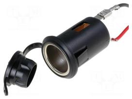 Car lighter socket | car lighter socket x1 | Sup.volt: 7÷12VDC