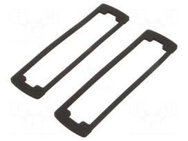 Gasket | Gasket material: neoprene | 2pcs.