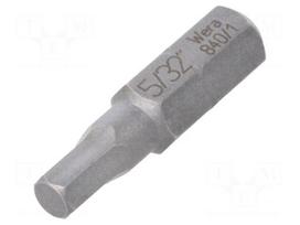 Screwdriver bit | Hex Plus key | HEX 5/32" | Socket size-inch: 1/4"