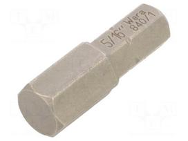Screwdriver bit | Hex Plus key | HEX 5/16" | Socket size-inch: 1/4"