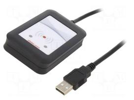 RFID reader | 4.3÷5.5V | USB | antenna | Range: 100mm | 88x56x18.5mm