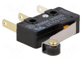 Microswitch SNAP ACTION | 5A/125VAC | with lever (with roller)