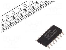 IC: digital | NOT | Ch: 6 | CMOS | SMD | SO14 | 2÷6VDC | -40÷125°C | reel,tape