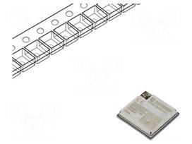 Module: IoT | Bluetooth: BLE | 19.5dBm | WiFi | external | SMD | Cores: 1