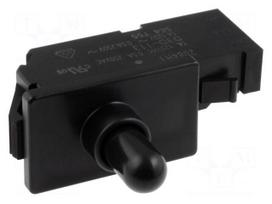 Switch: door | Pos: 2 | SPDT | 0.5A/250VAC | black | Leads: spring clamps