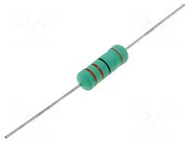 Resistor: wire-wound | 1.1Ω | THT | 5W | ±5% | Ø0.75x28mm | Ø6.5x17.5mm