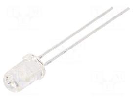 IR transmitter | 5mm | 940nm | transparent | 55° | 1.2÷1.8VDC | THT