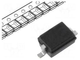 Diode: Zener | 0.2W | 12V | SMD | SOD323 | reel,tape | single diode