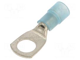 Tip: ring tube | M6 | Ø: 6.3mm | 1.5÷2.5mm2 | crimped | for cable | tinned