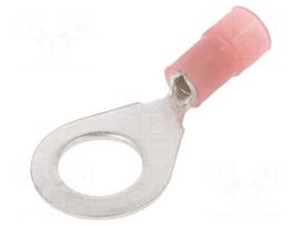 Tip: ring | M8 | Ø: 8.3mm | 0.25÷1.5mm2 | crimped | for cable | insulated