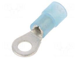 Tip: ring | M4 | Ø: 4.3mm | 1.5÷2.5mm2 | crimped | for cable | insulated
