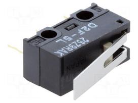 Microswitch SNAP ACTION | 3A/125VAC | with lever | SPDT | ON-(ON)