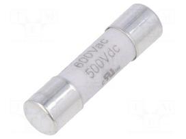Fuse: fuse | ceramic,cylindrical | 500mA | 500VAC | time-lag | 5x20mm