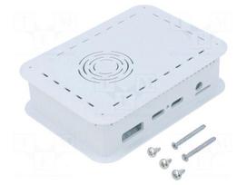 Enclosure: for computer | Google Coral dev board | white | X: 73.7mm