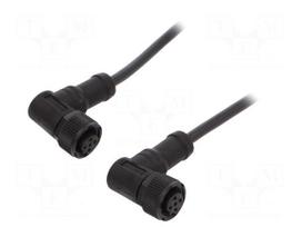 Cable: for sensors/automation | PIN: 5 | with plastic nut | plug | 60V