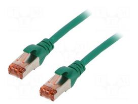 Patch cord | S/FTP | Cat 6 | RJ45 plug,both sides | stranded | Cu | 1m