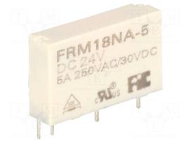Relay: electromagnetic | SPST-NO | Ucoil: 24VDC | Icontacts max: 5A