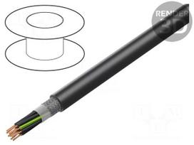 Wire | ÖLFLEX® ROBUST 215C | 12G0.75mm2 | black | 300V,500V | CPR: Fca