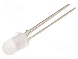 LED | red/green | 5mm | 30° | Front: convex | 2÷3/2.4÷3VDC | No.of term: 3