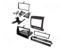 Radio frame | Toyota | 1 DIN,2 DIN | black