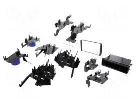 Radio frame | Pontiac,Scion,Subaru,Toyota | 1 DIN,2 DIN | black