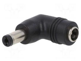 Adapter | Out: 5,5/2,1 | Plug: right angle | Input: 5,5/2,1