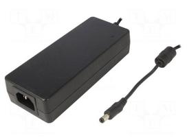 Power supply: switching | 24VDC | 3.75A | Out: 5,5/2,5 | 90W | 80÷264VAC