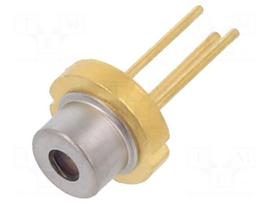 Diode: laser | 655÷665nm | 100mW | 11/28 | TO56 | THT | 2.3÷2.6VDC | red