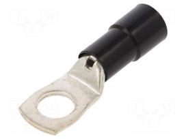 Tip: ring tube | M12 | Ø: 13mm | 35mm2 | crimped | for cable | insulated