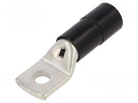 Tip: ring tube | M10 | Ø: 10.5mm | 120mm2 | crimped | for cable | tinned