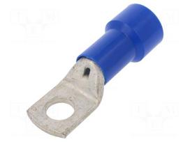 Tip: ring tube | M16 | Ø: 16.5mm | 150mm2 | crimped | for cable | tinned