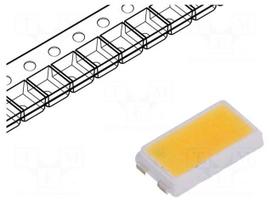 LED | white warm | SMD | Case (mm): 5630 | 28.5÷34.5lm | 3000K | 80 | 120°
