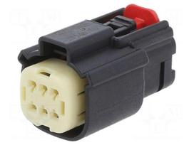 Connector: wire-wire | plug | female | MX150 | PIN: 6 | for cable | 3.5mm