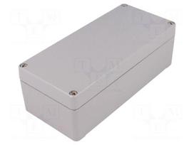 Enclosure: multipurpose | X: 80mm | Y: 175mm | Z: 57mm | ALUEIN-RJ | grey