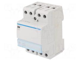 Contactor: 3-pole installation | 63A | 230VAC | NO x3 | ESC | -10÷50°C