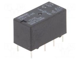Relay: electromagnetic | Ucoil: 12VDC | DPDT | Icontacts max: 2A | PCB